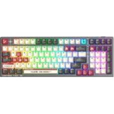 Клавиатура игровая беспроводная Bloody WS98 Pixels Red <механическая>