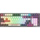 Клавиатура игровая беспроводная Bloody WS98 Pixels Red <механическая>