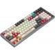 Клавиатура игровая беспроводная Bloody WS98 Pixels Red <механическая>