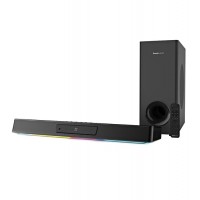 Акустическая система Creative Sound Blaster Katana V2X, Черный, SPK active (2.1), 90W, 50-20000 Hz, BT, black
