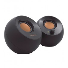 Акустическая система Creative Pebble MF1680, black, SPK active Creartive RMS 2.2Wx2, AUX, BT, [51MF1680AA000]