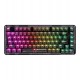 Клавиатура USB, Redragon Elf PRO RU, прозрачный/черный, KeyBoard Bluetooth, wireless, transparent/black, (71742)