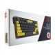Клавиатура USB, Redragon Elf  RU, фиолетовый/желтый, KeyBoard Bluetooth, wireless, purple/yellow, (71664)