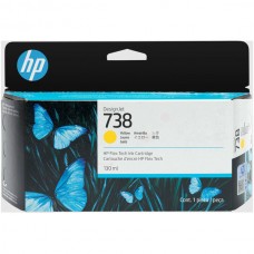 Картридж HP 498N7A 738 130-ml Yellow DesignJet Ink Cartridge  for DesignJet T850 130 ml.