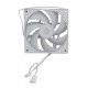Вентилятор ID-Cooling, AF-125-W, 12cm, Fan for case, 500-2000rpm, 78.25CFM, 29.82dBA, white, 4pin