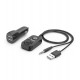 Bluetooth Hands Free Hama 00014167, Черный, BT5.1, car kit, 3.5" out, USB(+car charger), black