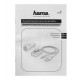 Bluetooth Hands Free Hama 00014167, Черный, BT5.1, car kit, 3.5" out, USB(+car charger), black