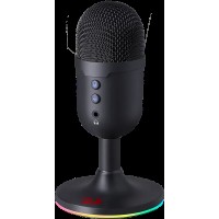 Микрофон Redragon Pulsar GM303, 100-16000Hz, 32dB, 1.8m cable, black