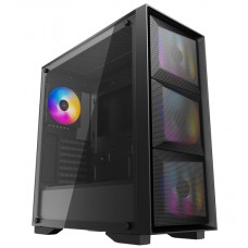 Корпус ATX midi tower DeepCool, Matrexx 50 MESH 4FS, (без БП), black, Case