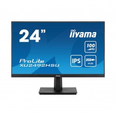 Монитор LCD 24'' 16:9 1920х1080(FHD) IPS, 100Mhz, nonGLARE, 250cd/m2, H178°/V178°, 1300:1, 80M:1, 16.7M, 0,4ms,  HDMI, DP, USB, HDCP, 3Y, Black (XU2492HSU-B6)