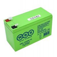 Батарея для UPS 12V, 9Ah, WBR HRL1235W F2, 151x65x94mm