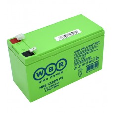 Батарея для UPS 12V, 9Ah, WBR HRL1235W F2, 151x65x94mm
