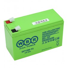 Батарея для UPS 12V, 9Ah, WBR GP1290 F2, 151x65x94mm