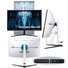 Монитор 32" SAMSUNG Odyssey Neo G8 LS32BG852NIXCI VA 4K UHD 240Hz 1мс 350кд/м2 1млн:1 2xHDMI 1xDP