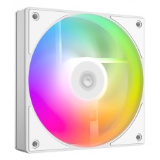 Вентилятор ID-Cooling, AS-120-ARGB-W, 12cm, Fan for case, 300-2000rpm, 58CFM, 27.2dBA, white, 4pin+3pin