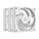 Комплект вентиляторов 12см ID-Cooling AS-120-W TRIO, Fan kit for case, 12cm x 3, 300-2000rpm, 58CFM, 27.2 dBA, 4pin