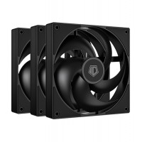 Комплект вентиляторов 12см ID-Cooling AS-120-K TRIO, Fan kit for case, 12cm x 3, 300-2000rpm, 58CFM, 27.2 dBA, 4pin