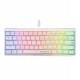 Клавиатура USB, Defender Deimos GK-303 RU, Белая, KeyBoard White, (45304)