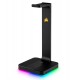 Держатель для гарнитуры с объемным звуком 7.1, Corsair ST100, Stand Garnitura, 2xUSB Type-A 3.1, 3,5 jack, Sound, Black, [CA-9011167-EU]