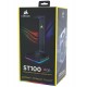 Держатель для гарнитуры с объемным звуком 7.1, Corsair ST100, Stand Garnitura, 2xUSB Type-A 3.1, 3,5 jack, Sound, Black, [CA-9011167-EU]