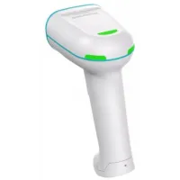 Сканер штрихкода Honeywell 1960h USB Healthcare Kit: White Anti-Microbial housing, HD focus, 1D/2D, PDF417, USB Type A 3m straight cable (CBL-500-300-S00), Vibration, ROW Only (1960HHD-5USB-R)