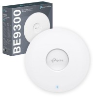 Точка доступа потолочная двухдиапазонная BE9300 10GbE TP-Link EAP773 <10 Гбит/с порт Ethernet RJ-45 (с поддержкой PoE IEEE802.3bt, IEEE 802.11be/ax/ac/n/g/b/a, До 574 Мбит/с (2,4 ГГц) + до 2880 Мбит/с (5 ГГц) + до 5760 Мбит/с (6 ГГц) встроенные всенапр