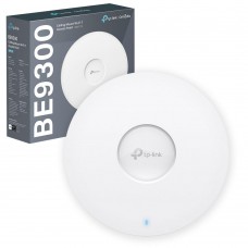 Точка доступа потолочная двухдиапазонная BE9300 10GbE TP-Link EAP773 <10 Гбит/с порт Ethernet RJ-45 (с поддержкой PoE IEEE802.3bt, IEEE 802.11be/ax/ac/n/g/b/a, До 574 Мбит/с (2,4 ГГц) + до 2880 Мбит/с (5 ГГц) + до 5760 Мбит/с (6 ГГц) встроенные всенапр