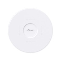 Точка доступа потолочная двухдиапазонная BE19000 10GbE TP-Link EAP783 <2 порта 10 Гбит/с Ethernet RJ-45 (с поддержкой PoE IEEE802.3bt, IEEE 802.11be/ax/ac/n/g/b/a, до 1376 Мбит/с (2,4 ГГц) + до 5760 Мбит/с (5 ГГц) + до 11520 Мбит/с (6 ГГц), встроенные 