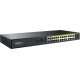 Коммутатор Netis P124GH, 24x10/100 LAN PoE, 2xGigabit Uplink, 2xSFP, 320W PoE
