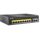 Коммутатор Netis P110C, 8x100 LAN PoE(max 30W/port), 2x100 Uplink, max 120W PoE