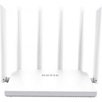 Маршрутизатор Netis NC63, WiFi 5, AC1200, 300+867Мбит/с, 6x5dBi, TR-069, Mesh, IPTV, GWAN, 3xGLAN