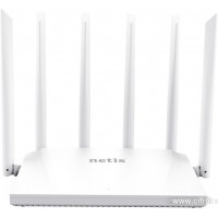 Маршрутизатор Netis NC63, WiFi 5, AC1200, 300+867Мбит/с, 6x5dBi, TR-069, Mesh, IPTV, GWAN, 3xGLAN