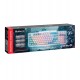Клавиатура USB, Defender Hawk GK-418 RU, white/blue, (45421), KeyBoard