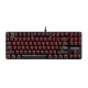 Клавиатура USB, Defender Mechanoid GK-581 RU, Черный, KeyBoard black, (45581)