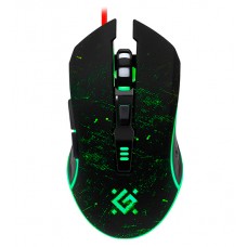 Мышь Defender Draglen GM-907, USB, (52907), Mouse Optical 1200-7200 dpi, 6 buttons, black
