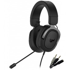 Гарнитура  ASUS TUF Gaming H3 GUN METAL, Garnitura (90YH028G-B1UA00), 32ohm, 20-20000Hz