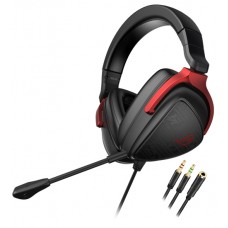 Гарнитура  ASUS ROG DELTA S CORE, Garnitura (90YH03JC-B1UA00), 32ohm, 20-40000Hz, 3.5mm