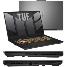Ноутбук ASUS TUF Gaming F17 FX707ZC4-HX014 (90NR0GX1-M000K0), NB Core i5-12500H-2.5/512Gb SSD/16GB/RTX3050-4GB/17.3"FHD 144Hz/Dos