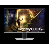Монитор 27" SAMSUNG LS27DG612SIXCI, OLED, 2560x1440 240Hz 0,03мс 250кд/м2 1млн:1 2xHDMI 1xDP 2xUSB