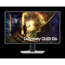 Монитор 27" SAMSUNG LS27DG612SIXCI, OLED, 2560x1440 240Hz 0,03мс 250кд/м2 1млн:1 2xHDMI 1xDP 2xUSB