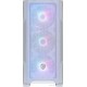 Компьютерный корпус MSI MAG FORGE M100R WHITE mATX/Mini-ITX, 2xUSB 2.0, USB 3.2, Audio, Mic, mATX