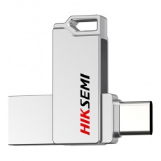 Флешка USB HikSemi, HS-USB-E327C 64G U3, 64GB, flash USB 3.0, silver