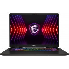 Ноутбук MSI Sword 17 HX B14VGKG-273XKZ (9S7-17T214-273), Cosmos Gray, NB Core i7-14650HX-1.6/1TB SSD/32GB/RTX4070-8GB/17"FHD+ 165Hz/Dos