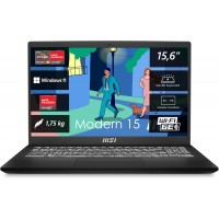 Ноутбук MSI Modern 15 F1MG-271XKZ 15.6" IPS Core 5 120U,16GB,512GB SSD,Intel Graphics,Dos,Silver