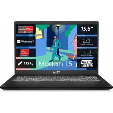 Ноутбук MSI Modern 15 F1MG-271XKZ 15.6" IPS Core 5 120U,16GB,512GB SSD,Intel Graphics,Dos,Silver
