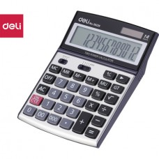 Калькулятор настольный DELI "39229" 14 разрядный, 193х139х37 мм, серый (044-39229)