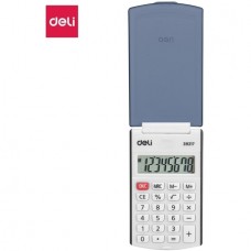 Калькулятор карманный DELI "39217" 8-разрядный, 105х65х15 мм, черный (044-39217)