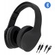 Беспроводная гарнитура Hyundai H-HP104B, черный, Bluetooth Garnitura black