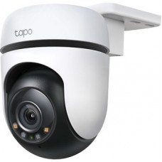 Уличная Wi-Fi камера Tapo C510W (поворотная) <Матрица 1/2.8, 3MP, f/2,0; фокусное расстояние: 3,9 мм, Starlight, ИК-подсветка 850 нм с дальностью до 30 метров, встроенные прожекторы, двустороннее аудио, режим приватности, угол обзора до 360° по горизон