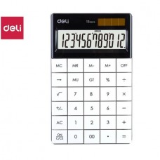Калькулятор настольный DELI "1589" 12 разрядный, 165х103х16 мм, белый (044-1589/WH)